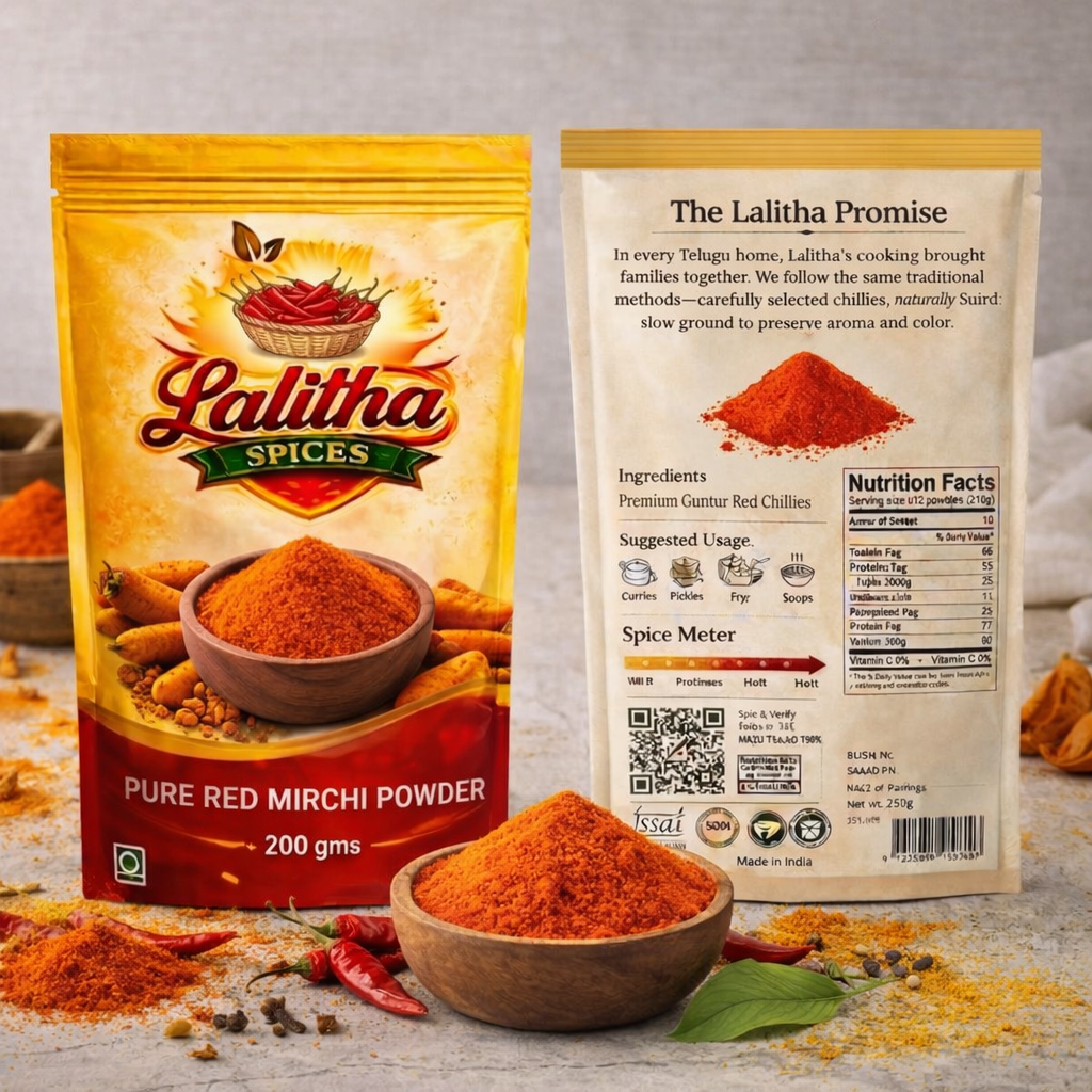 Guntur Red Chilli Powder